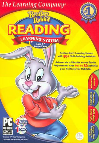 Reader Rabbit Reading Learning System 2009 for PC
