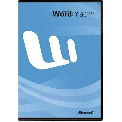 Microsoft Word for Mac 2008 (Upgrade)
