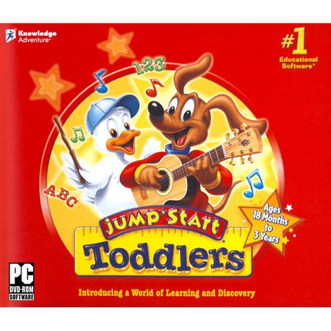 Knowledge Adventure JumpStart Toddlers for Ages 18 Months to 3 Years