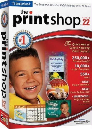 Encore The Print Shop 22 for Windows