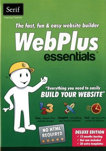 Serif WebPlus Essentials for Windows and Mac