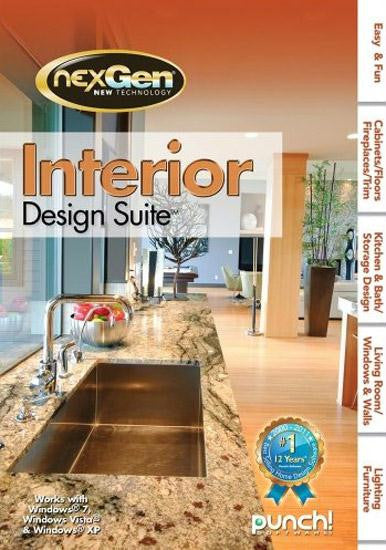 Punch! Interior Design Suite with NexGen Technology