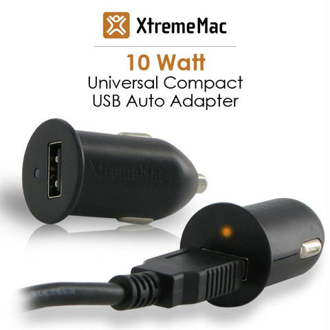 XtremeMac 10W Universal Compact USB Auto Adapter - USB-AUT-13