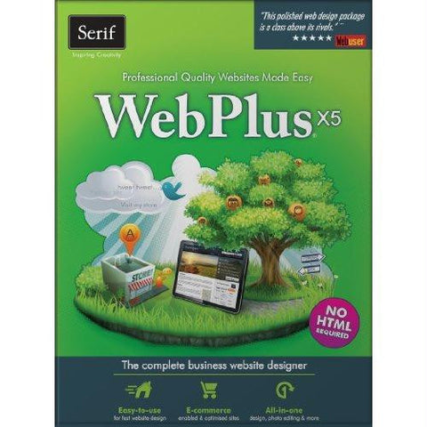 Serif WebPlus X5 - Professional Sites Made Easy