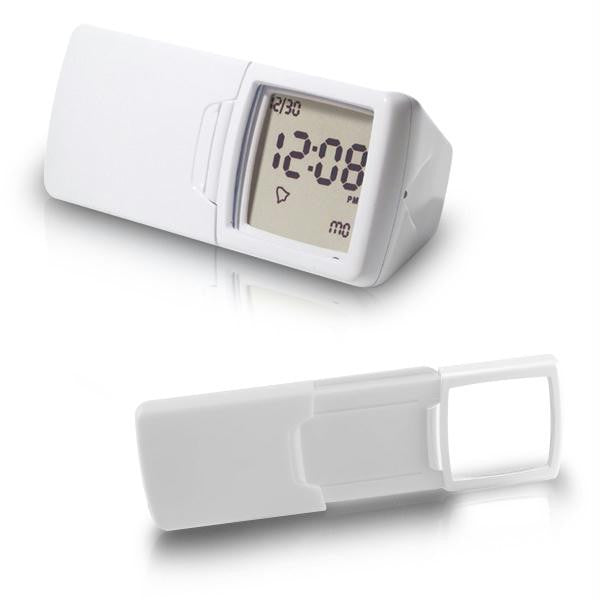 Digital Calendar Clock and Light-Up Magnifier