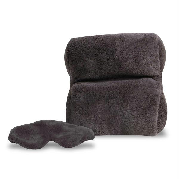 Travelon Ultra Fleece Travel Pillow & Eye Mask Set