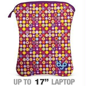 BUILT 17 BYO Commute Neoprene Laptop Sleeve, Disco Dot