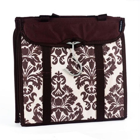 Travelon Hanging Handbag Organizer - Set of 2 (Chocolate Damask)