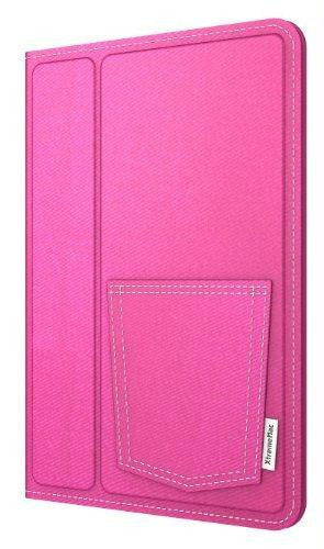 XtremeMac Microfolio Case for iPad Mini, Pink Denim