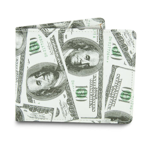 Loaded! $100 Bills Bi-Fold Money Wallet