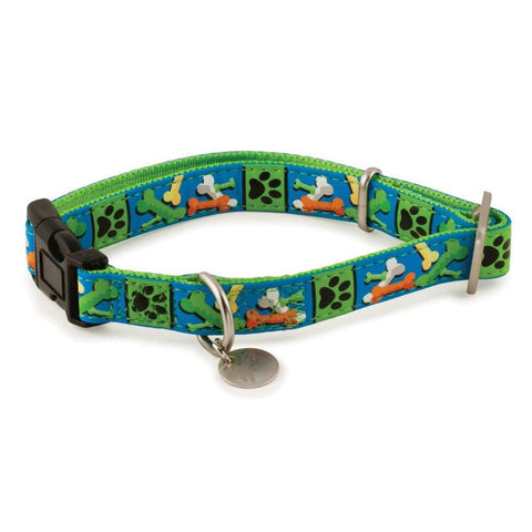 PetSafe Bark Avenue Quick Snap Collar (Large, Parade of Bones)