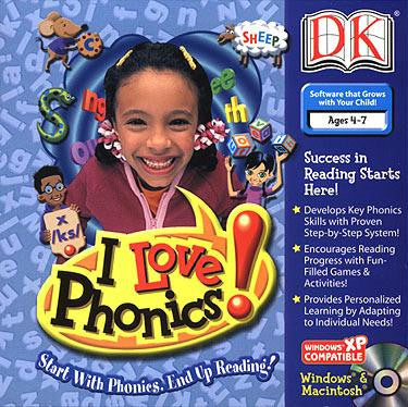 I Love Phonics! for Windows and Mac