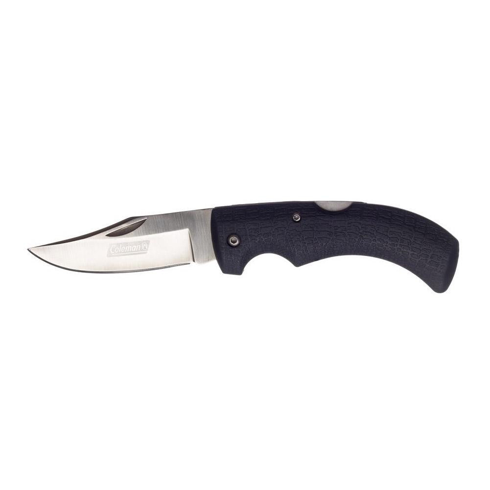 Coleman Rubber Gripp Lockback Folding Knife