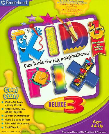 Kid Pix Deluxe 3 for Windows-Mac