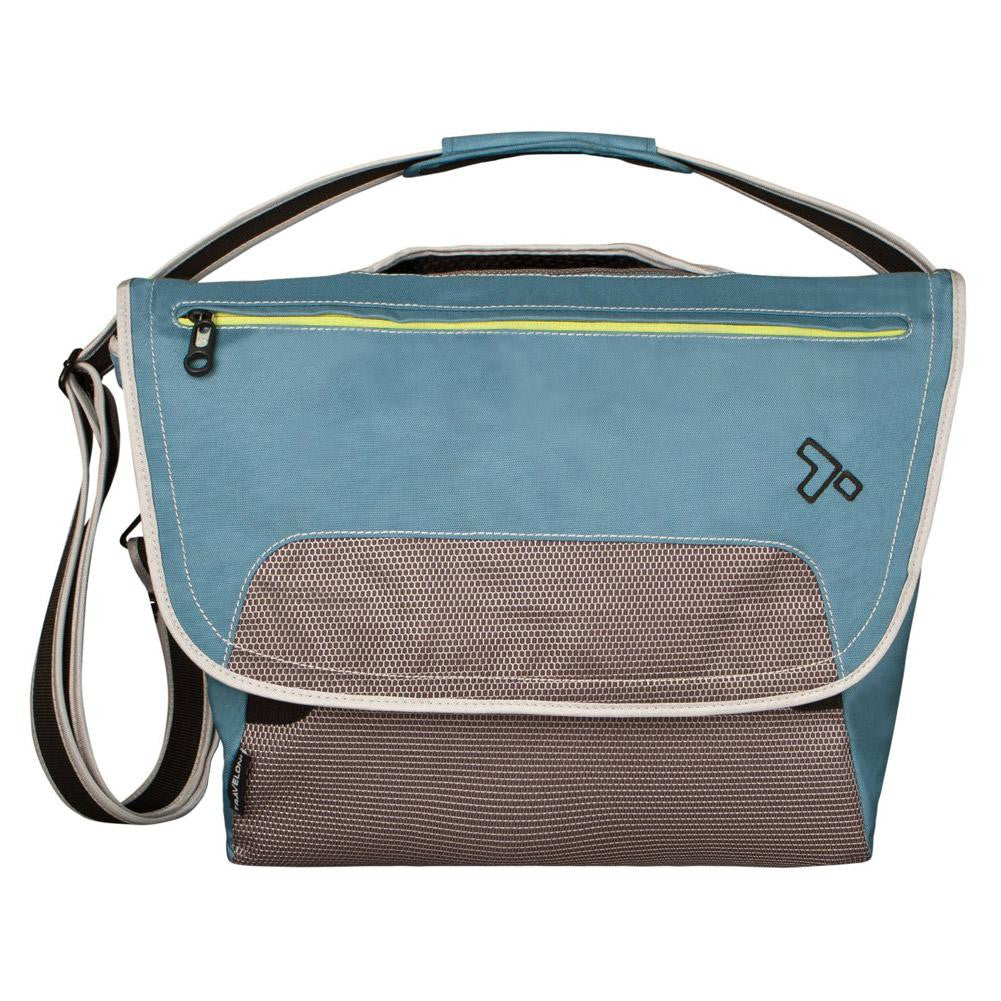 Travelon Anti-Theft React Messenger Bag - Teal