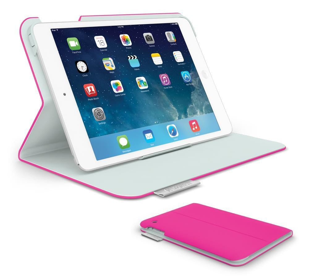 Logitech Folio Protective Case for iPad mini - Fantasy Pink