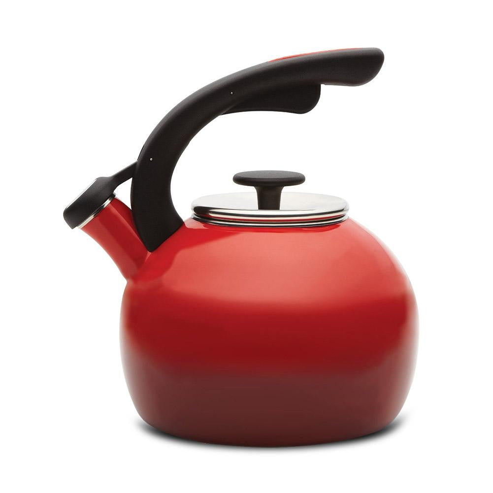 Rachael Ray Teakettles 2-Quart Crescent Kettle (Gradient Red)