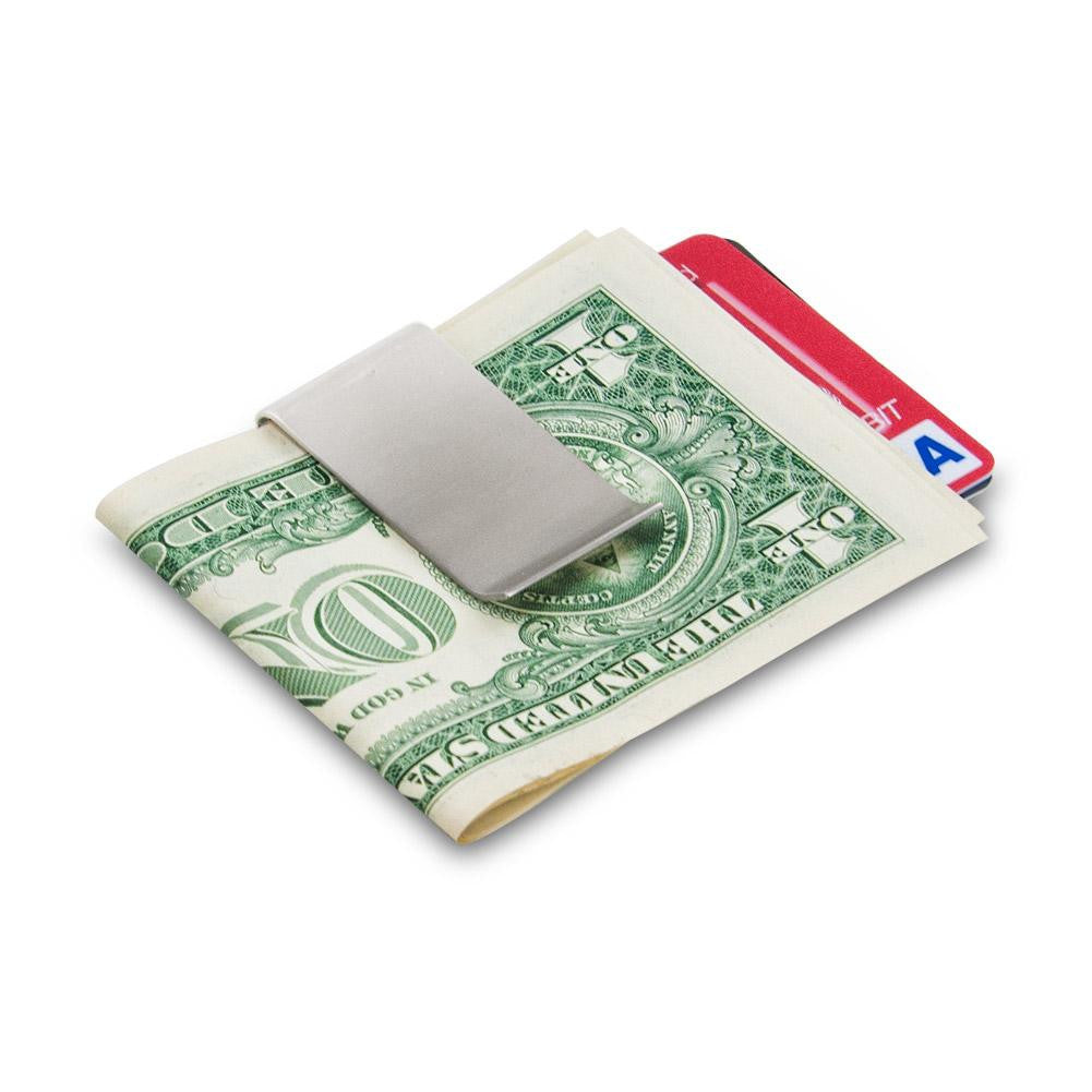 Seville Slim Money Clip - Silver