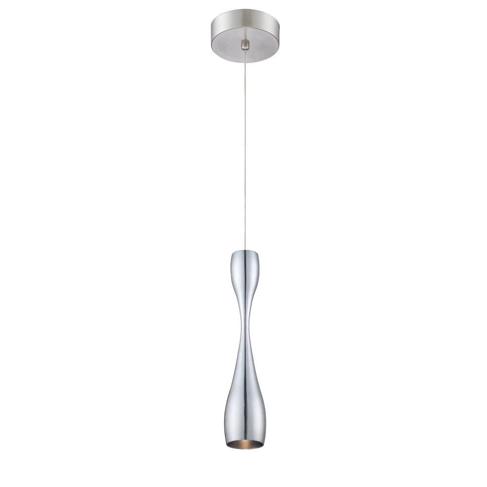 Philips Forecast Sophia LED Pendant Light Fixture, Polished Aluminum