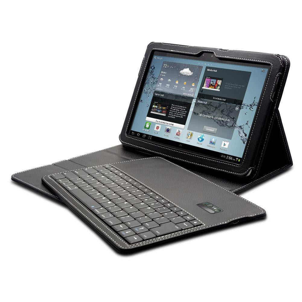 SolidTek Bluetooth Keyboard Case for Samsung Galaxy 10.1