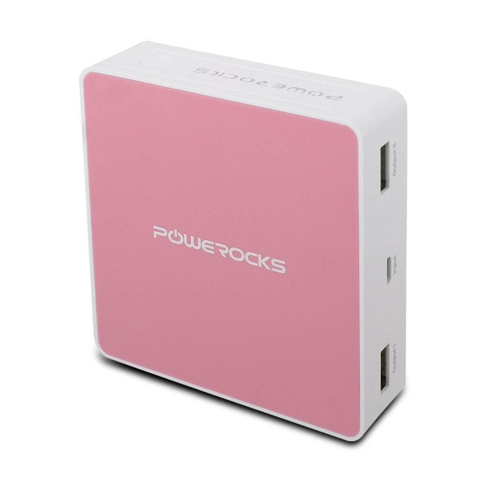 POWEROCKS Super Stone 2 12000mAh Universal Extended Battery, Pink