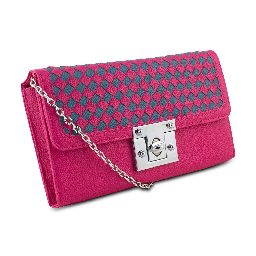 Mad Style Amazing Clutch - Pink-Blue