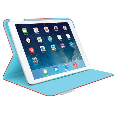 Refurbished Logitech Hinge Flex Case for iPad Air - Mars Red Orange