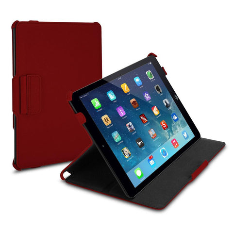 Targus Ultra Twill Vuscape Case for iPad Air, Red (THZ19502US)