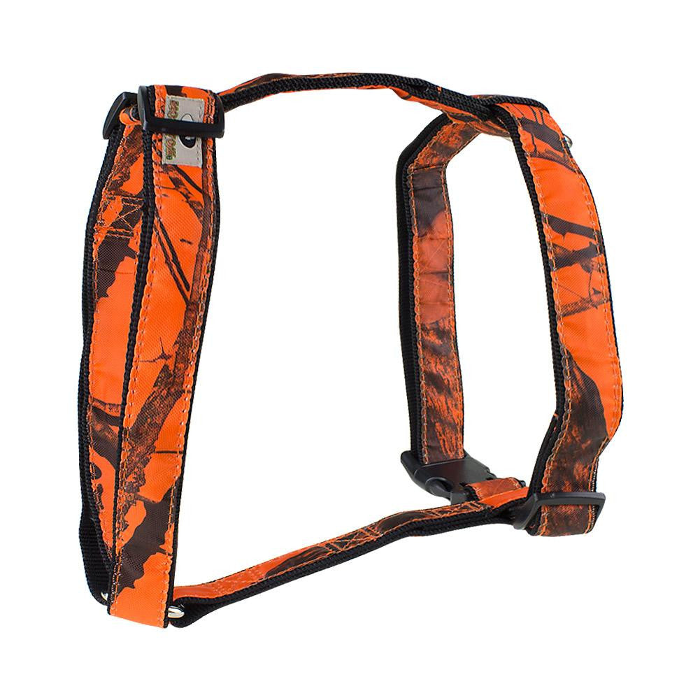 Mossy Oak Basic Dog Harness, Orange, X-Large