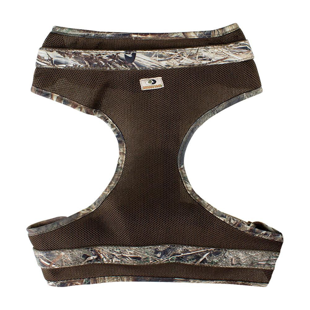 Mossy Oak Mesh Dog Harness, Duck Blind, Large