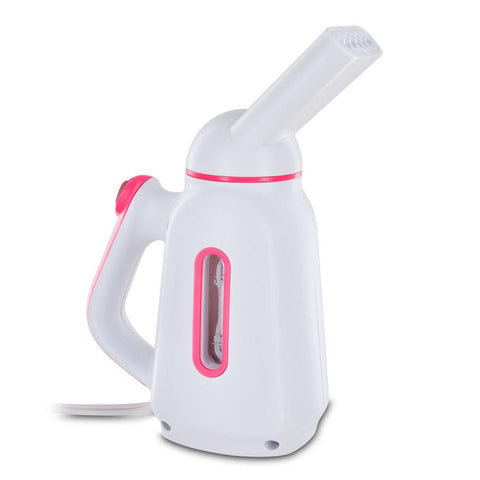 Dual Heat Multi-Purpose Fabric Steamer (White-Pink)