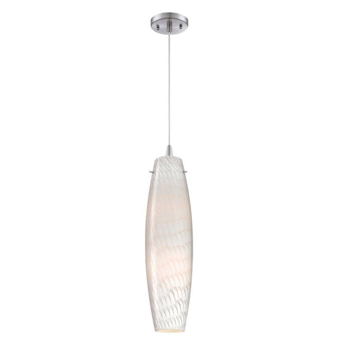 Philips Forecast Mojave LED Pendant - Marta White Glass