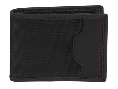 Travelon Safe ID Hack-Proof Accent Billfold Wallet With RFID Protection, Black