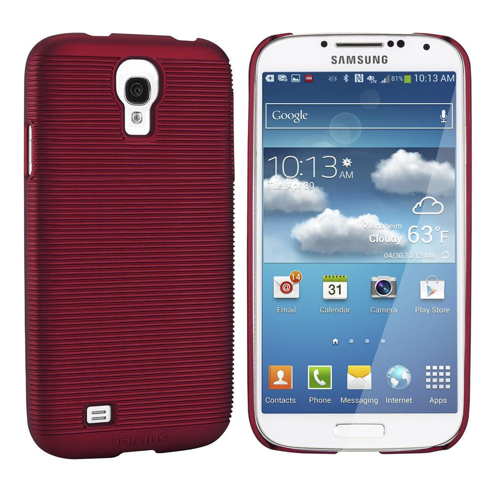 Targus Slim Laser Case for Samsung Galaxy S4, Red