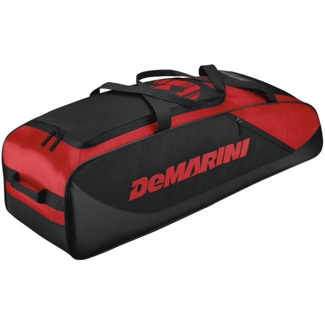 Wilson DeMarini D-Team Duffle Baseball-Softball Bat Bag - Scarlet