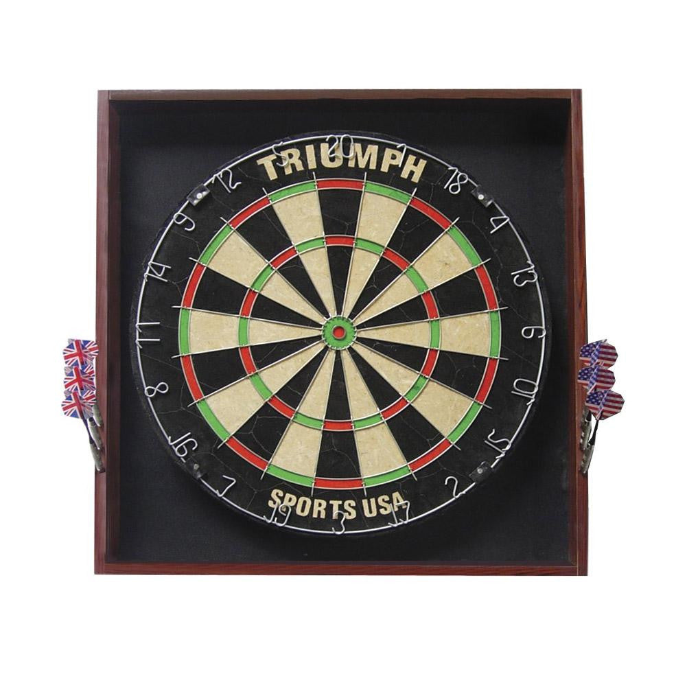 Triumph Sports Deluxe Backboard Combo Unit Dartboard