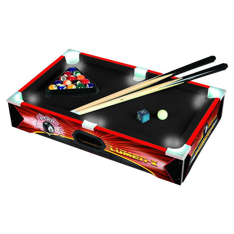 Triumph Sports LUMEN X 20 Table Top Billiards Mini Pool Game