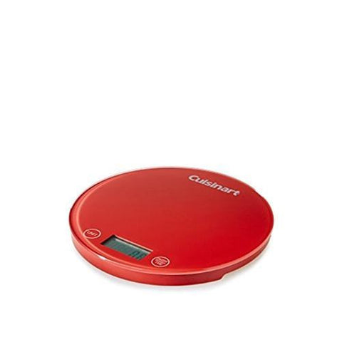 Cuisinart DigiPad Digital Kitchen Scale, Red