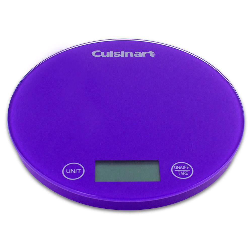 Cuisinart DigiPad Digital Kitchen Food Scale, Purple