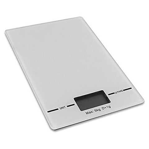 Slim Electronic Digital Kitchen Scale: 11lb Capacity