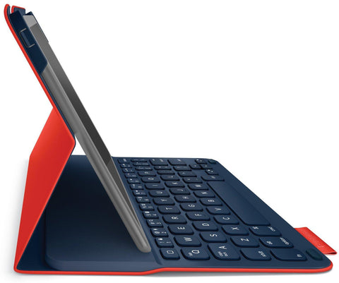 Refurbished Logitech Canvas Keyboard Case for iPad Air - Red, Refurbished