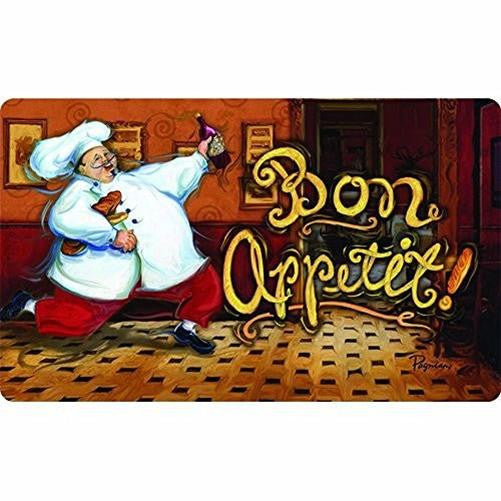 Anti Fatigue Kitchen Floor Mat, Bon Appetit (18x30)