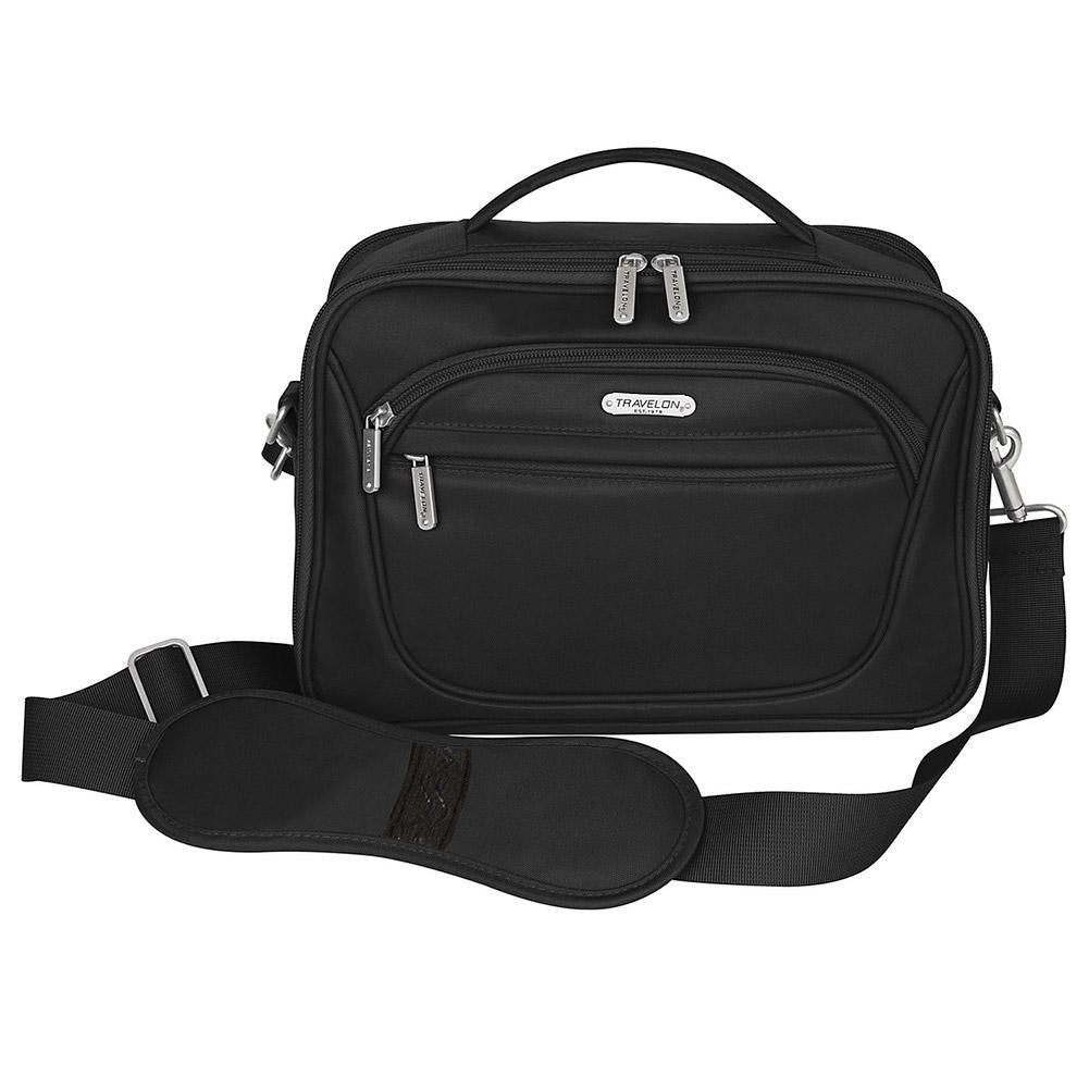 Travelon Mini Cosmetic Organizer-Travel Case, Black