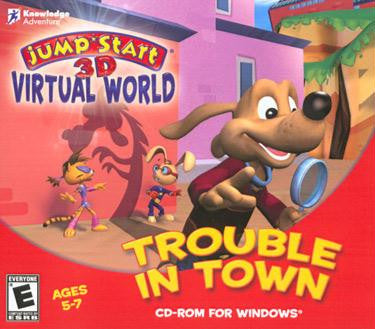 JumpStart 3D Virtual World: Trouble in Town